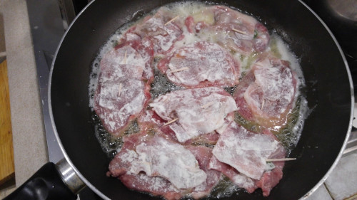 Saltimbocca in padella