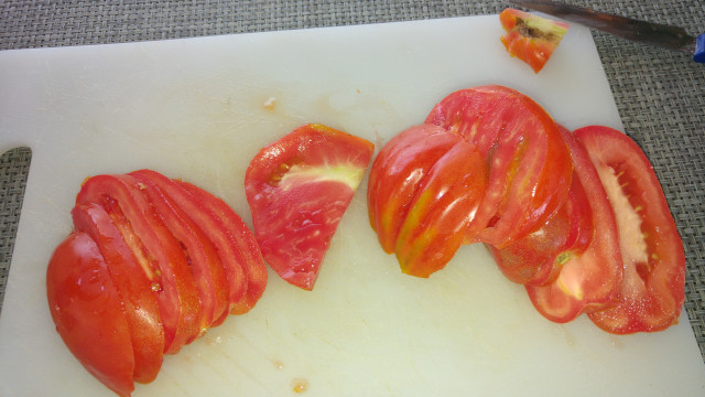 Pomodori affettati